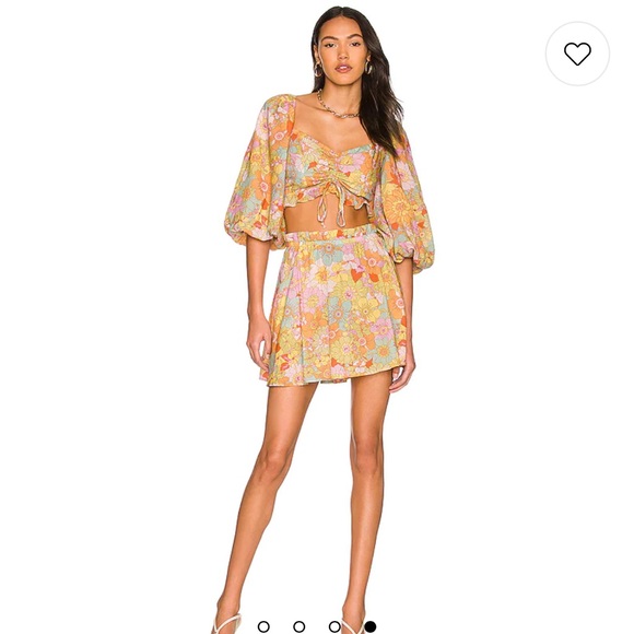Free People Dresses & Skirts - Show me your MuMu Jenna Top & Swing Mini Skirt Set